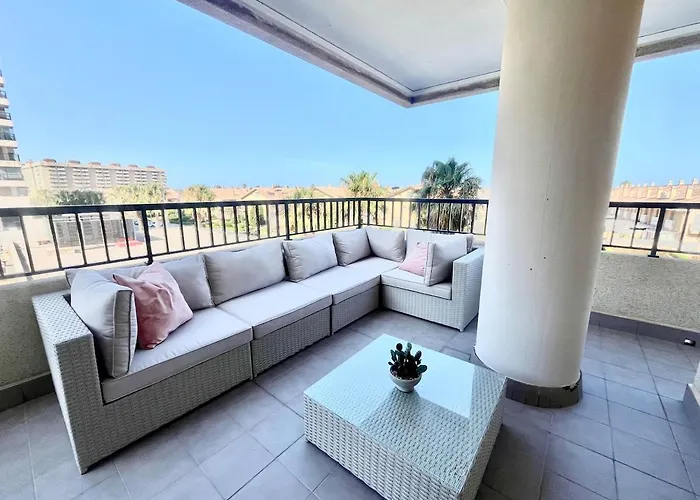 Complejo De Playa Con Terraza Apartamento *