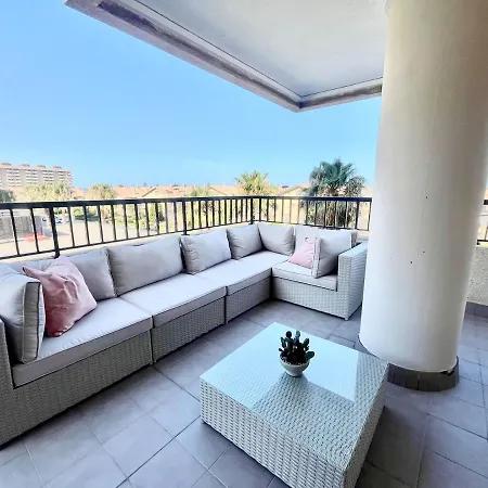 Complejo De Playa Con Terraza Lejlighed *