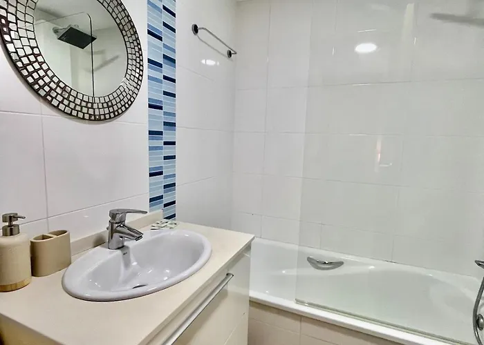 Complejo De Playa Con Terraza Lägenhet *
