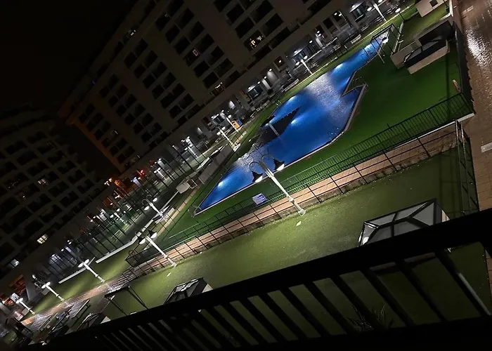 Lägenhet Complejo De Playa Con Terraza Valencia